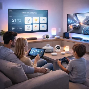 Altavoz Bluetooth con Cargador Inalámbrico y Lámpara LED